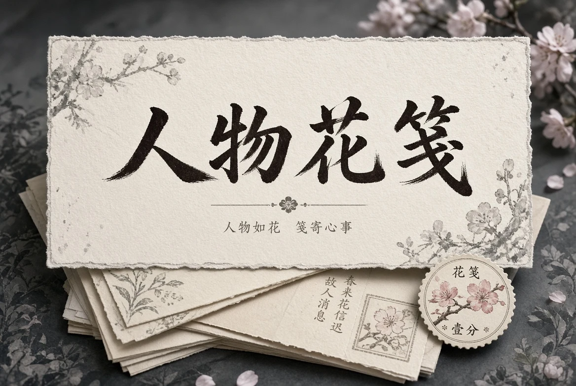 人物花笺公开资料